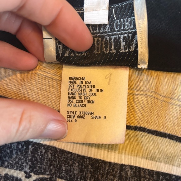 Nancy Bolen City Girl Leopard Panel Western Vest Y2K Sleeveless Size 6 - Picture 6 of 10